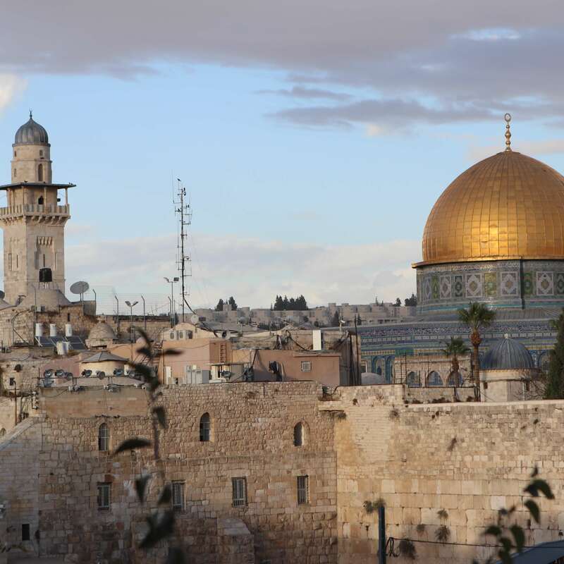 Dome of the Rock in Jerusalem, Israel.
